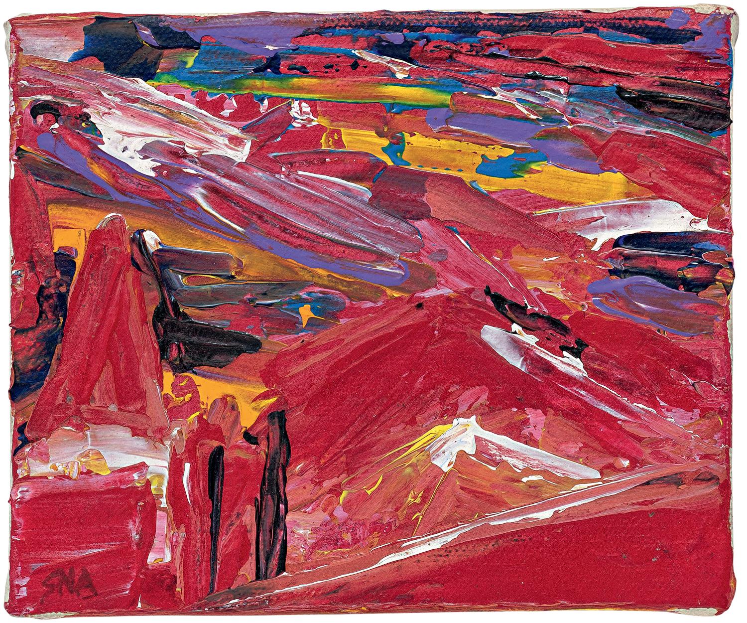 Soe aung 港 絵画 有名 ミャンマー 有名画家 Soe Aung 漁船と夕日 絵画